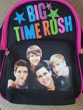 Rare Big Time Rush Mini Backpack.